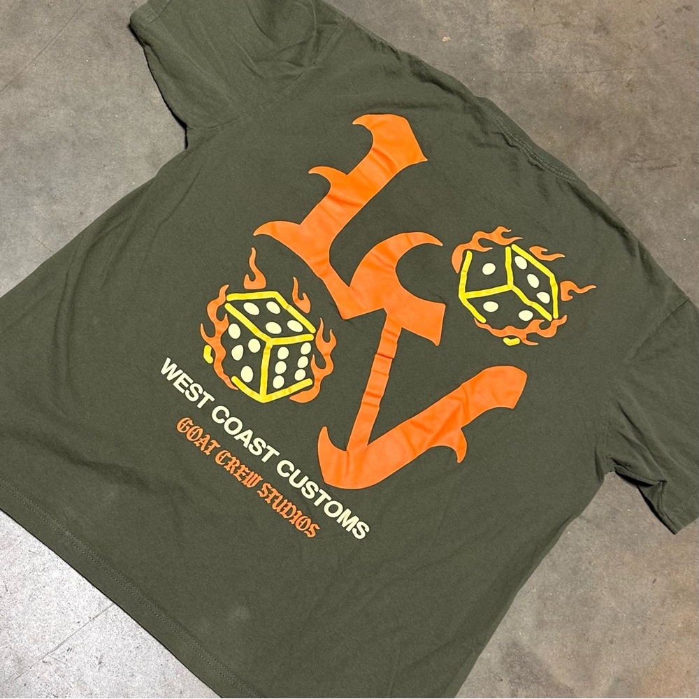 Olive Green Short Sleeve Tee